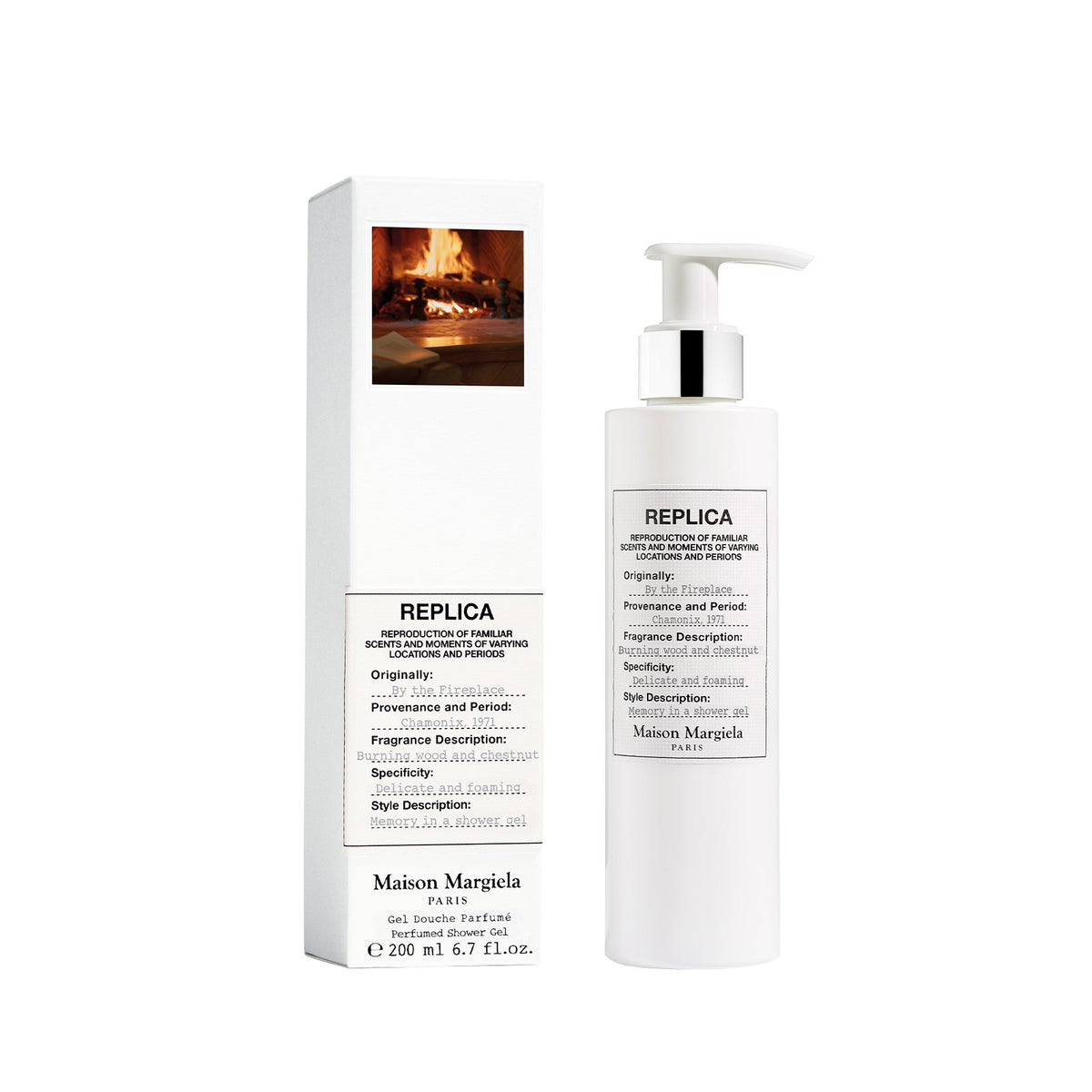 Maison Margiela Replica By The Fireplace Shower Gel 200ml - Default Title