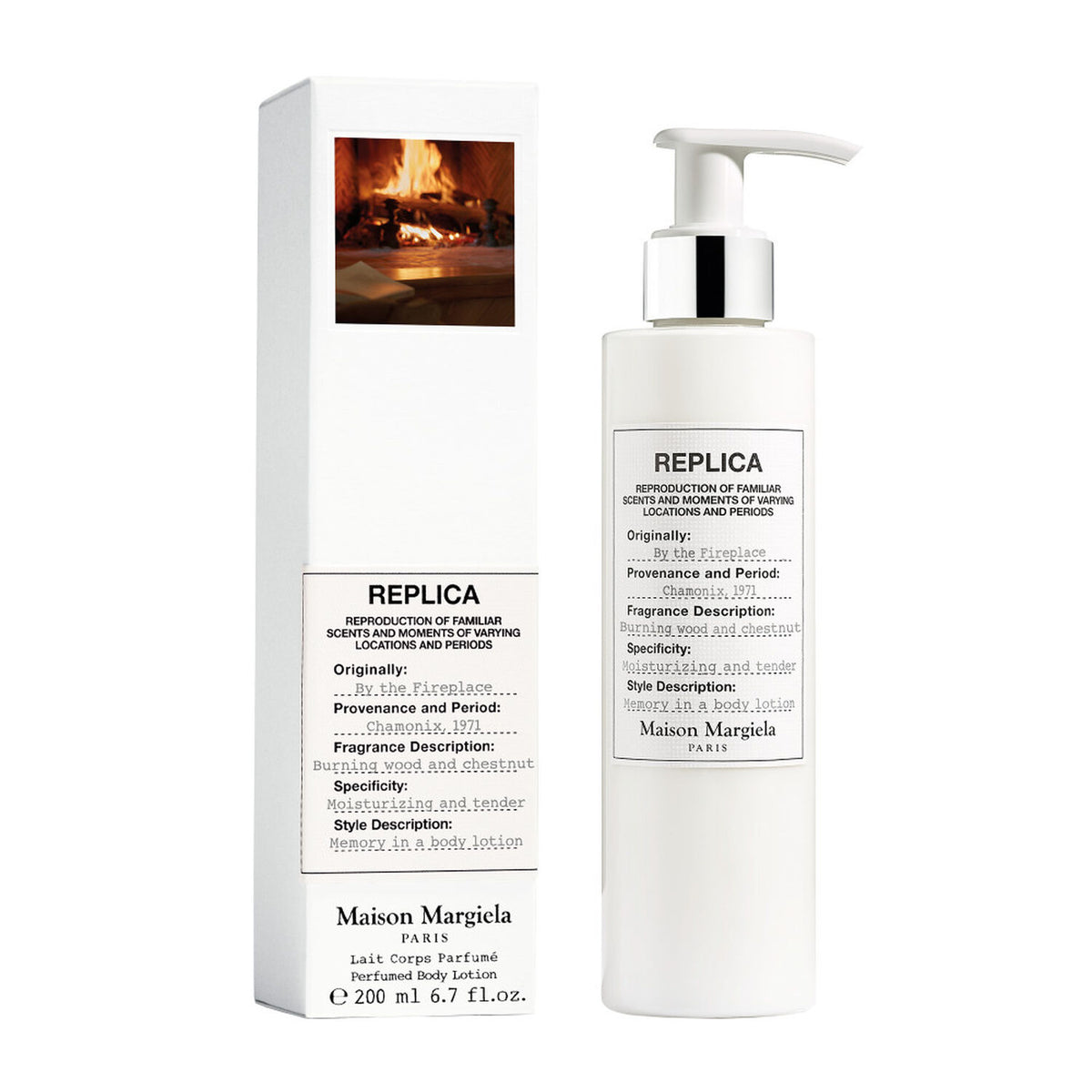 Maison Margiela Replica By The Fireplace Body Lotion 200ml - Default Title