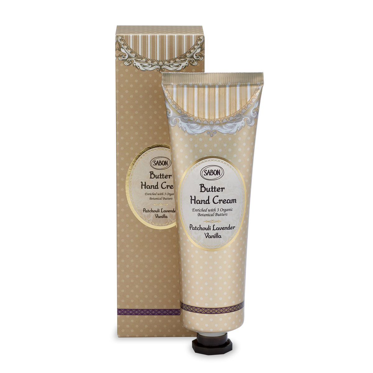 Sabon Patchouli Lavender Vanilla Butter Hand Cream 75ml - Default Title